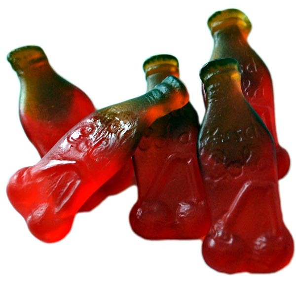 Bonbon bouteille Cherry cola 1Kg Dulceplus cola à la cerise - Dulceplus,  bonbon au kilo ou en vrac - Bonbix