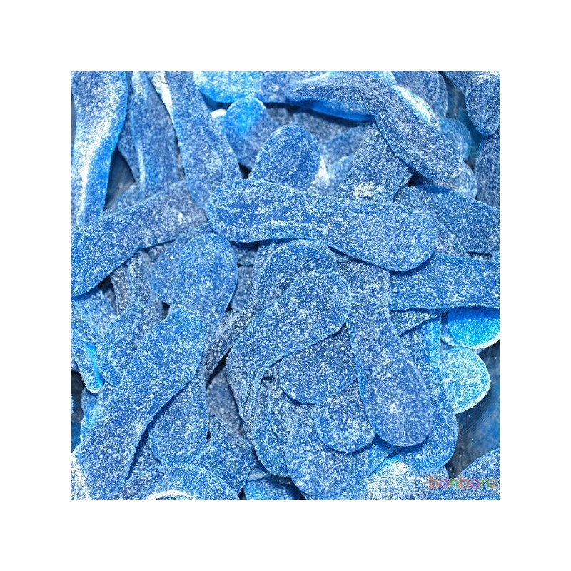 Langues Citriques Bleues Bonbons Astra Confiserie Framboise
