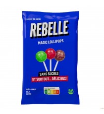 Rebelle mix sucettes sans sucres - 48 gr