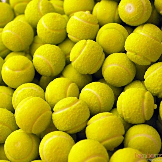 Chewing gum, jaune, citron, balle, tennis, bonbons, Fini